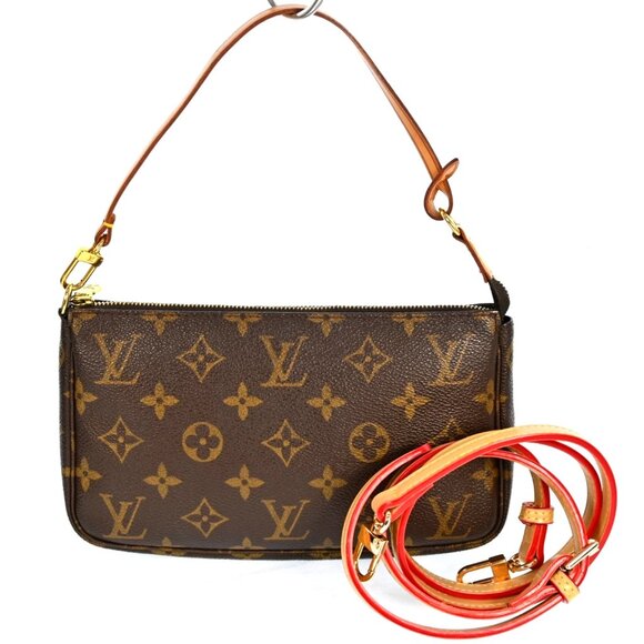 Authentic Louis Vuitton Monogram Pochette Accessories Pouch Bag bsj746-111325 - Picture 1 of 16